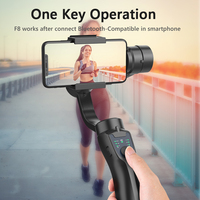 AXNEN F8 3-Axis Handheld Gimbal stabilizator telefonu Smartphone statyw uchwyt na telefon komórkowy dla iPhone Android komórka telefon nagrywania wideo 3